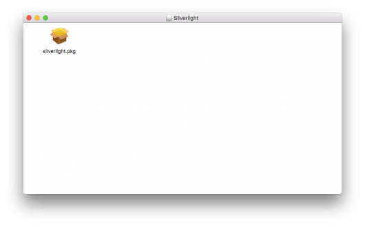 silverlight.pkgファイル